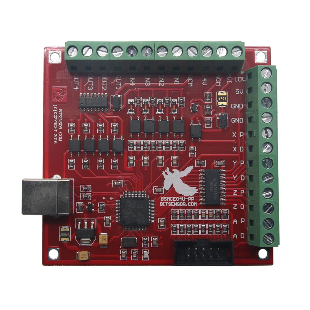 Mach3 Usb Cnc Controller 4 Axis 100Khz - บอร์ดควบคุมการเคลื่อนที่ CNC USB MACH3 100Khz พร้อมอินเทอร์เฟซ