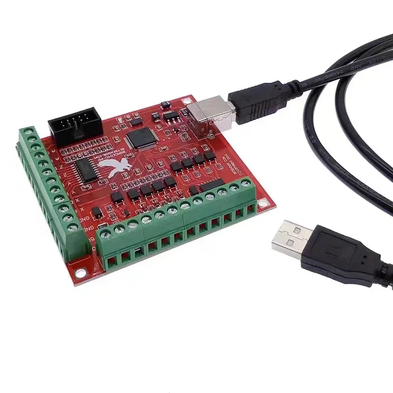 บอร์ดควบคุมการเคลื่อนที่ CNC M - 5 Axis Cnc Breakout Board Interface Mach3 บทวิจารณ์และราคา