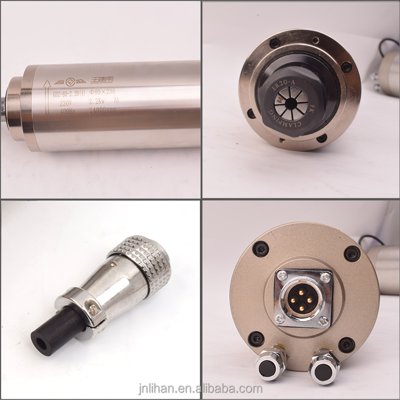ชุดอินเวอร์เตอร์ VFD มอเตอร์สป - 2.2Kw Water Cooled Spindle Kit Vfd บทวิจารณ์และราคา