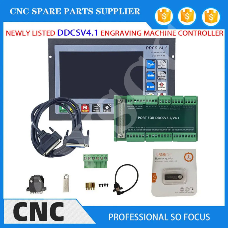 ล่าสุด DDCSV3.1 อัพเกรด DDCS V - Ddcs V4.1 4 Axis Cnc Offline Controller บทวิจารณ์และราคา